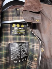 barber Solway wax coat