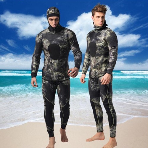 Men two piece wetsuit - men, surf