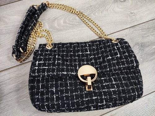Matalan black silver tweed - matalan,