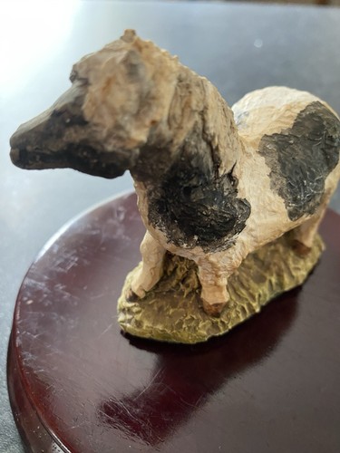 Shetland pony cold cast - a,