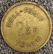 2½ Pence - Bell-Fruit Token