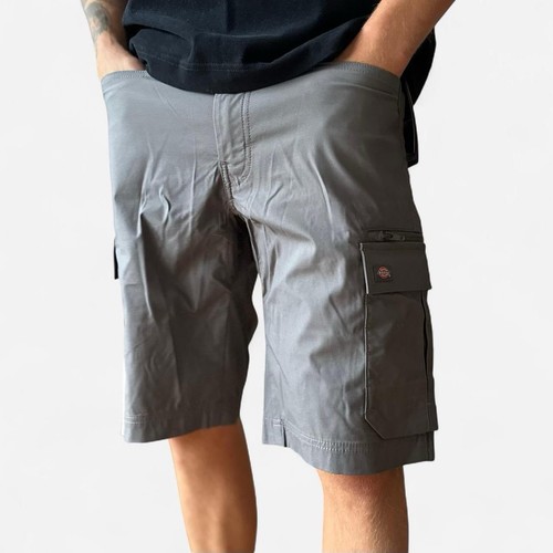 Dickies grey cargo shorts - grey,