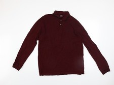 Next Men's Burgundy Long