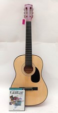 READY ACE AG-36N Junior Beginners Right Handed Acoustic Guitar w/ Teaching DVD