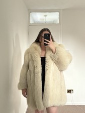 Vintage Real White Fox Fur
