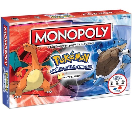 Monopoly pokemon board game - monopoly,