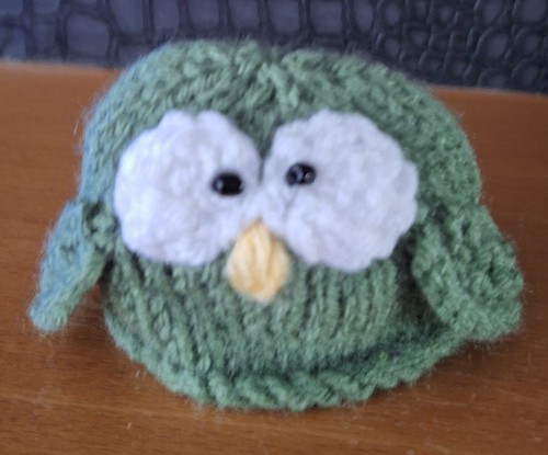 Easter owl creme egg cover - creme,