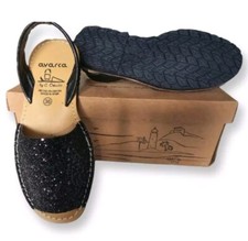 NEW Spanish Black Glittery