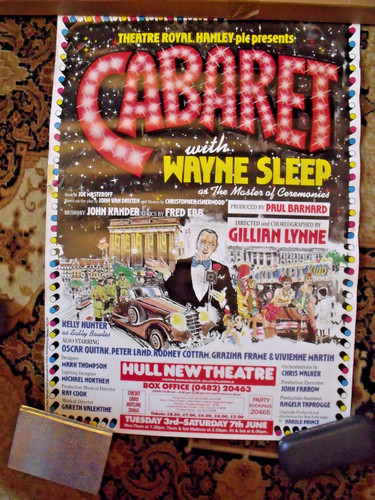 Rare c1986 cabaret poster - ,