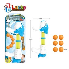 Air Powered Soft Ball Gun Unicorn AX1030F Safe Foam Shooter Toy Blaster for Kids
