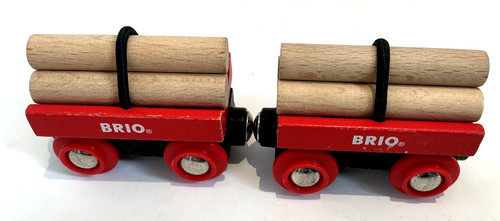 Brio wooden railway train - railway,