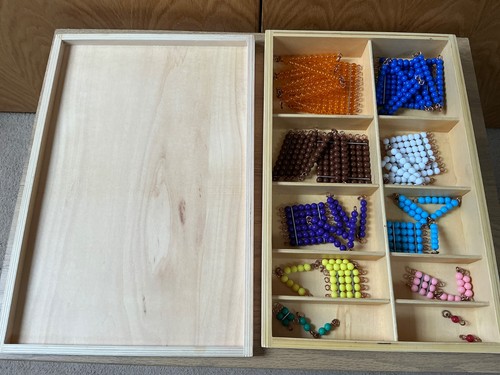 Montessori short bead chains - short,