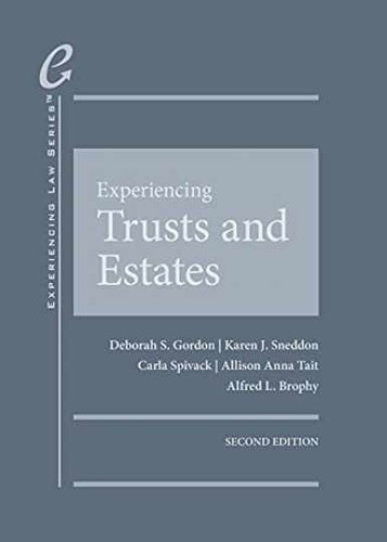 Experiencing trusts and - experiencing,