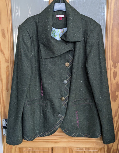 Joe browns green tweed - green, country