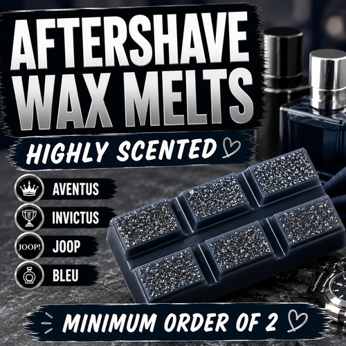 Aftershave wax melts snap bars - wax,
