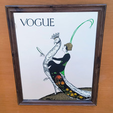 Large vintage vogue art - vintage,