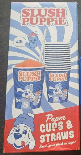 Slush puppie disposable paper - puppie,