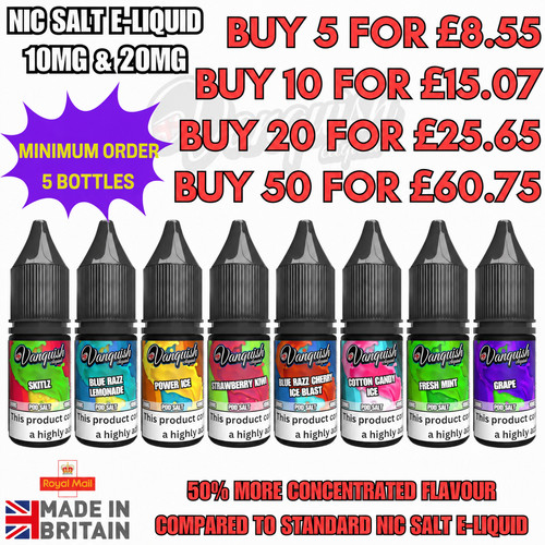 10ml liquid nic salts - 10ml,