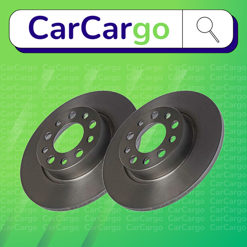 Premium solid rear brake discs - rear,