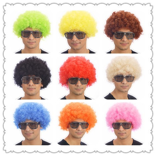 Colours curly afro fancy - colours,