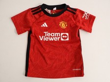 Manchester United 2023/24 Home Baby Shirt Adidas 12-18 Months Red