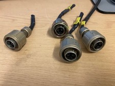 4 x Military Spec Connectors -