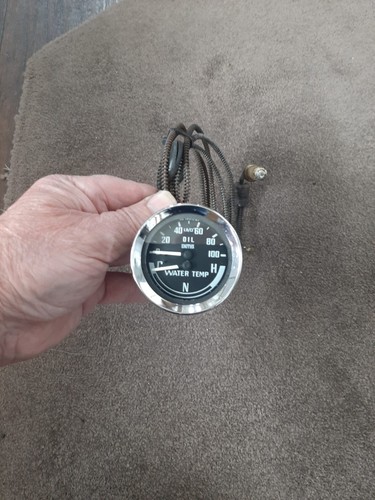 Mgb temperature and oil gauge - oil,