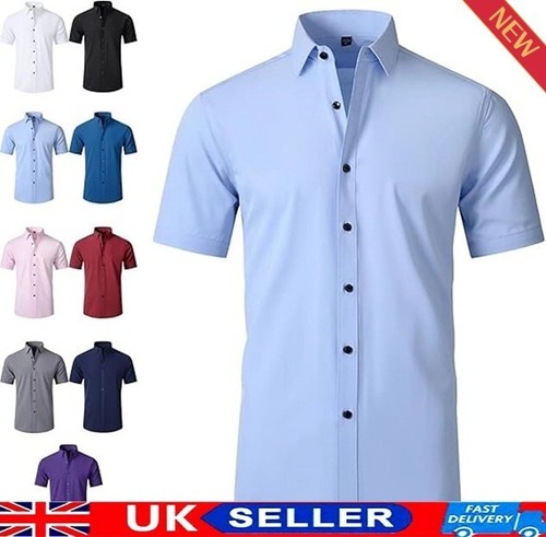 Solid color shirts - solid, stretch