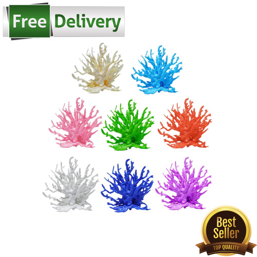 Artificial coral reef aquarium - coral,