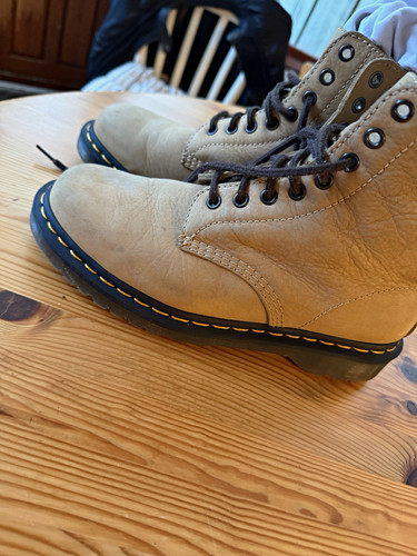 Martens 1460 pascal beige - martens,