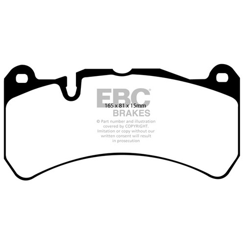Disc brake pad set - disc, front