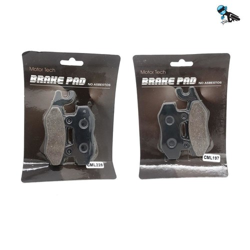 Front brake pad set - sb,