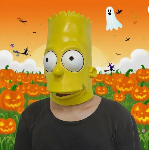 The simpsons bart costume - the,
