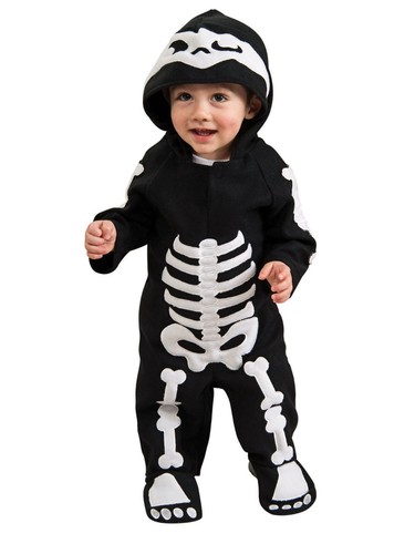 Baby skeleton halloween fancy - halloween,