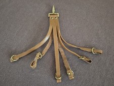 Vintage Leather 6 Strap Game Carrier / Hanger - Pheasant Partridge Duck Rabbit
