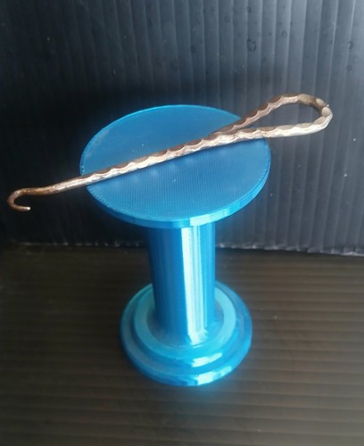 Antique iron button - button, hook