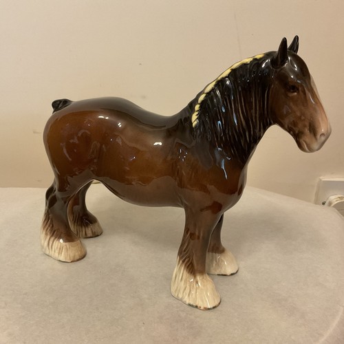 Beswick shire horse mare - shire-horse, model