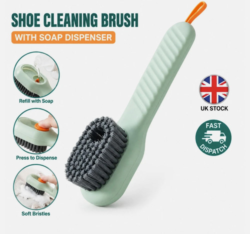 Shoe cleaning brush - shoe, with