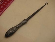 Antique Sterling Silver Button