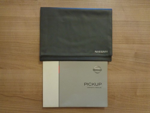 Nissan pickup owners handbook - pickup,