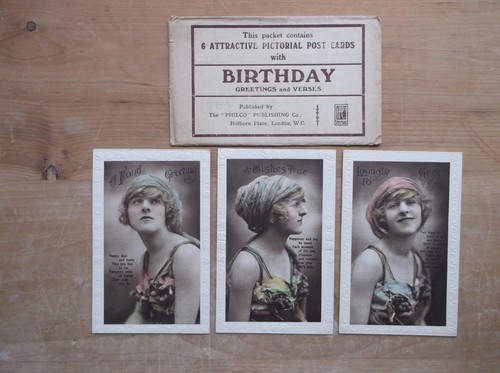 Antique attractive pictorial - antique,