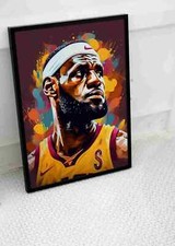 BASKETBALL LEBRON JAMES POSTER