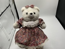 Vintage 1980s PMS White Teddy