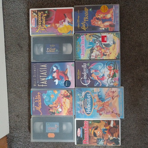 Disney vhs bundle - disney,