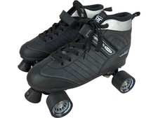 Sure-Grip Viper M1 Men's Roller Skates Black Size 10 Durable Fit