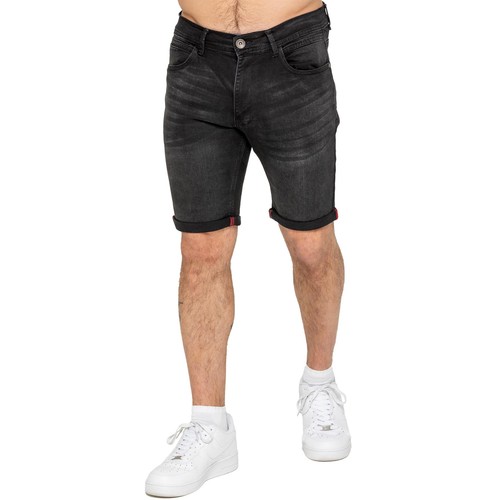 Enzo mens denim shorts - enzo,