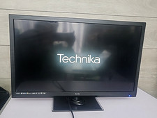 24F22B-HD Technika 24" LED TV Freeview HD Black NO REMOTE HDMI Read Description