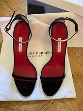 CAROLINA HERERRA SUEDE STRAPPY