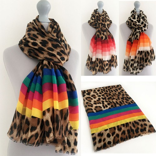 Ladies large leopard print - large,