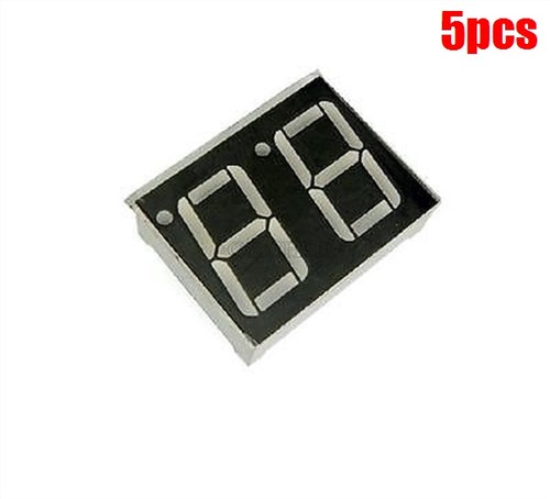 5pcs inch digit red led - 2,